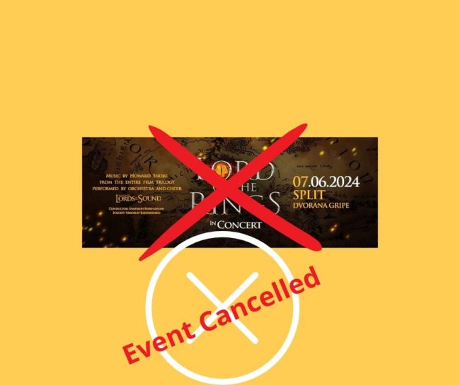 Event Cancelled
